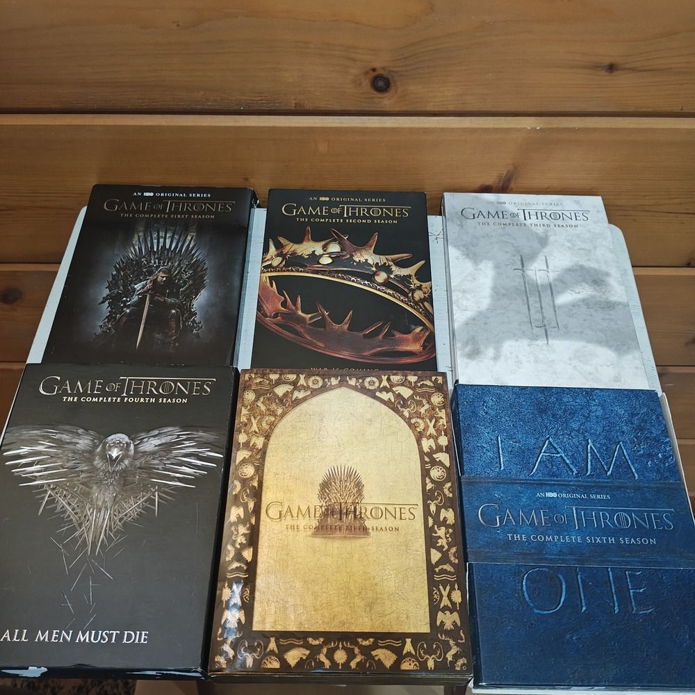 Game of Thrones: Seasons 1-6 (DVD, TV Season Sets) HBO Fantasy Show 1 2 3 4 5 6